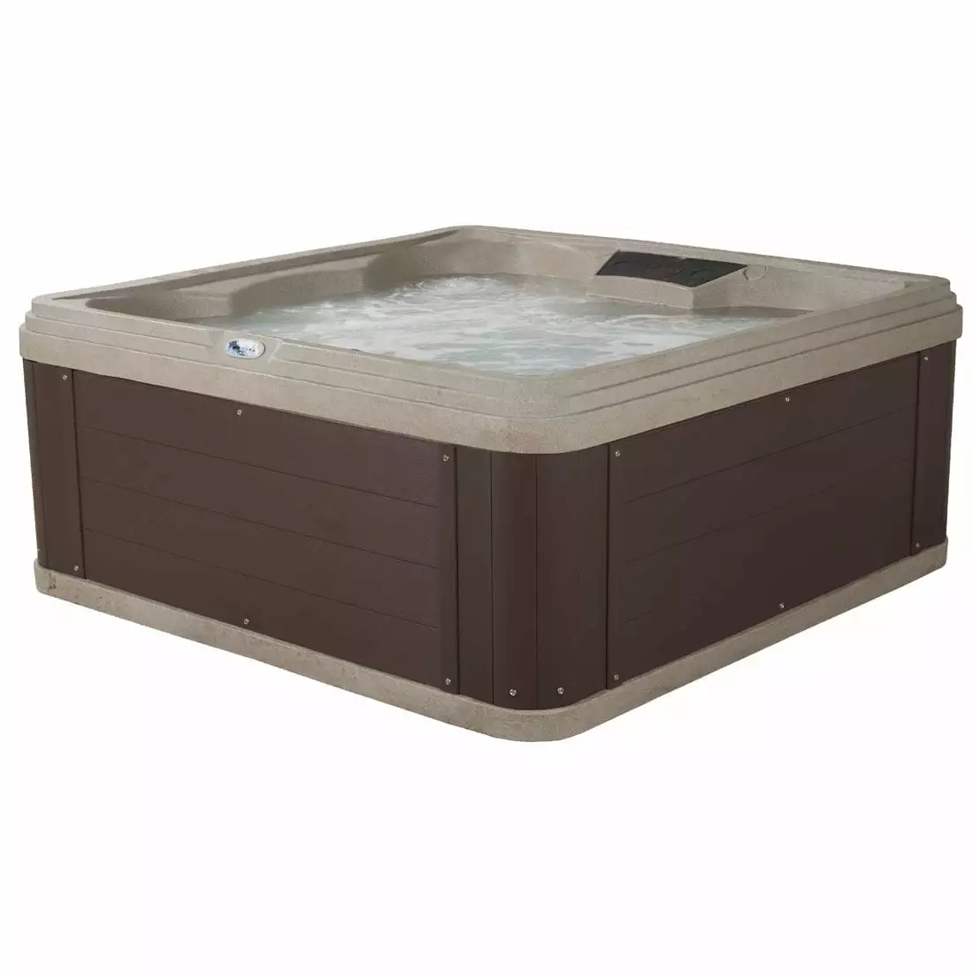 Ariana 6-Person 30-Jet 70-Port Bench-Style 240V Spa Ice Bucket Aqualife Strong Spas