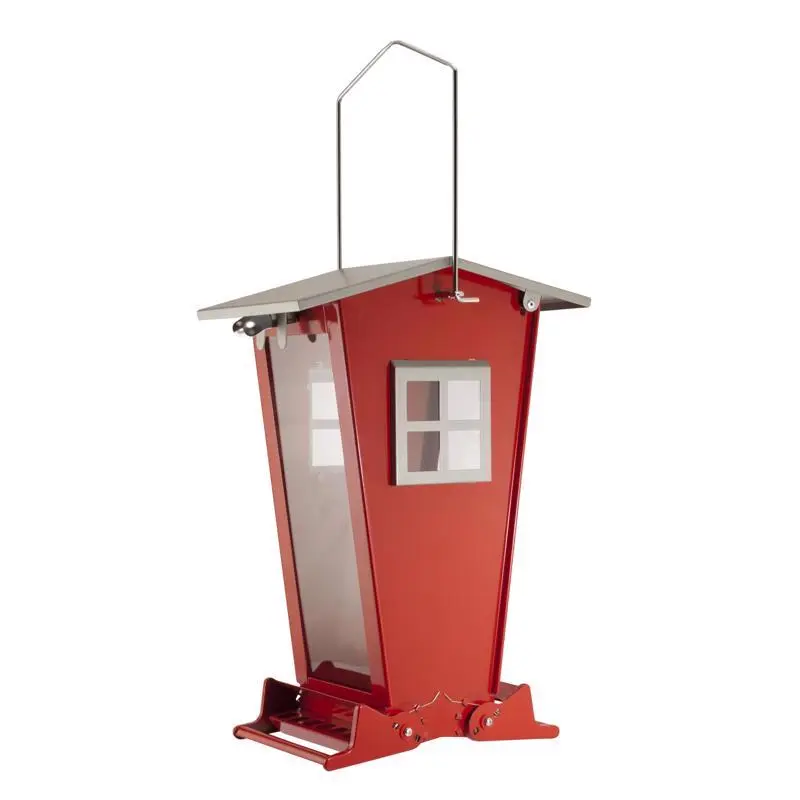 Audubon Snack Shack 7 lb Squirrel-Resistant Wild Bird Feeder 2 Ports Outdoor Use