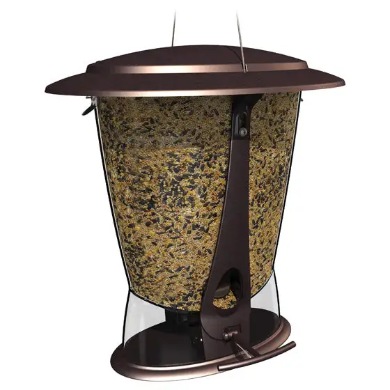 More Birds 12 Squirrel-Proof X2 Bird Feeder 2 Feeding Ports 4 Lb