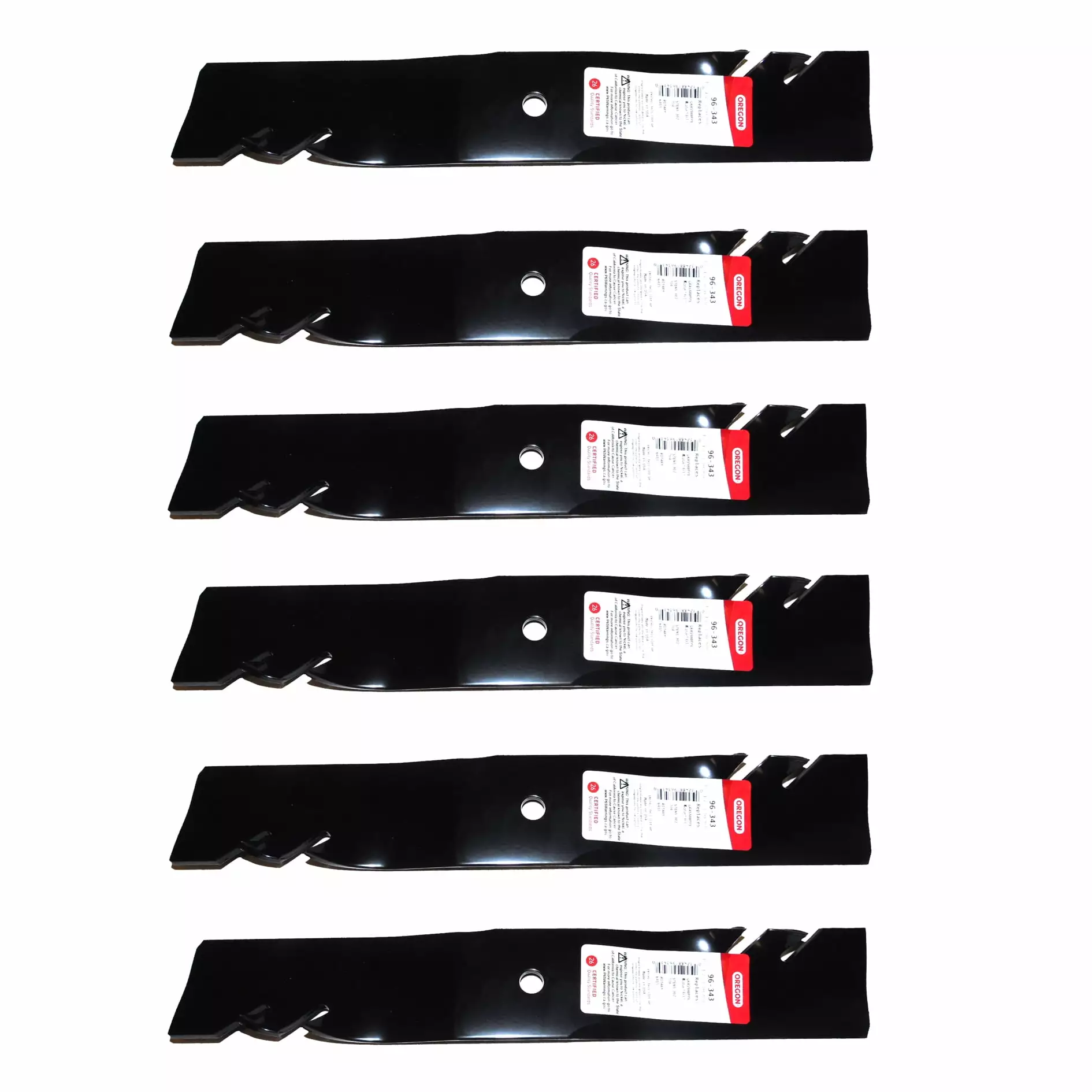 6PK 96-343 Oregon Gator Blades Compatible Woods 320231