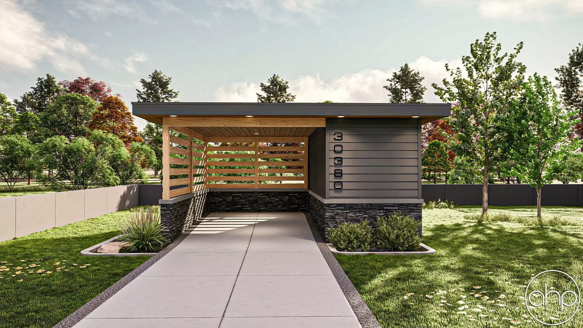 Advanced House Plans Builder Ready Blueprints Maddox 30380 Carport Plan DIY Construction