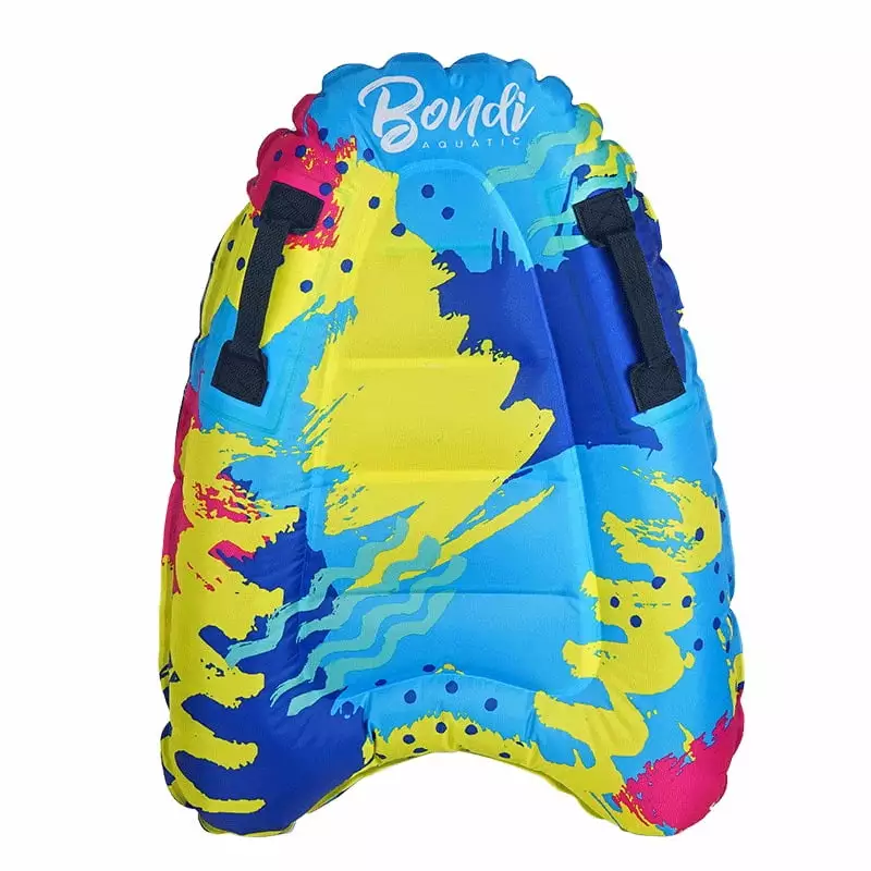 Inflatable Surf Body Board Handles Surfing Swimming Summer Water Fun Toy Both Kids and Adult