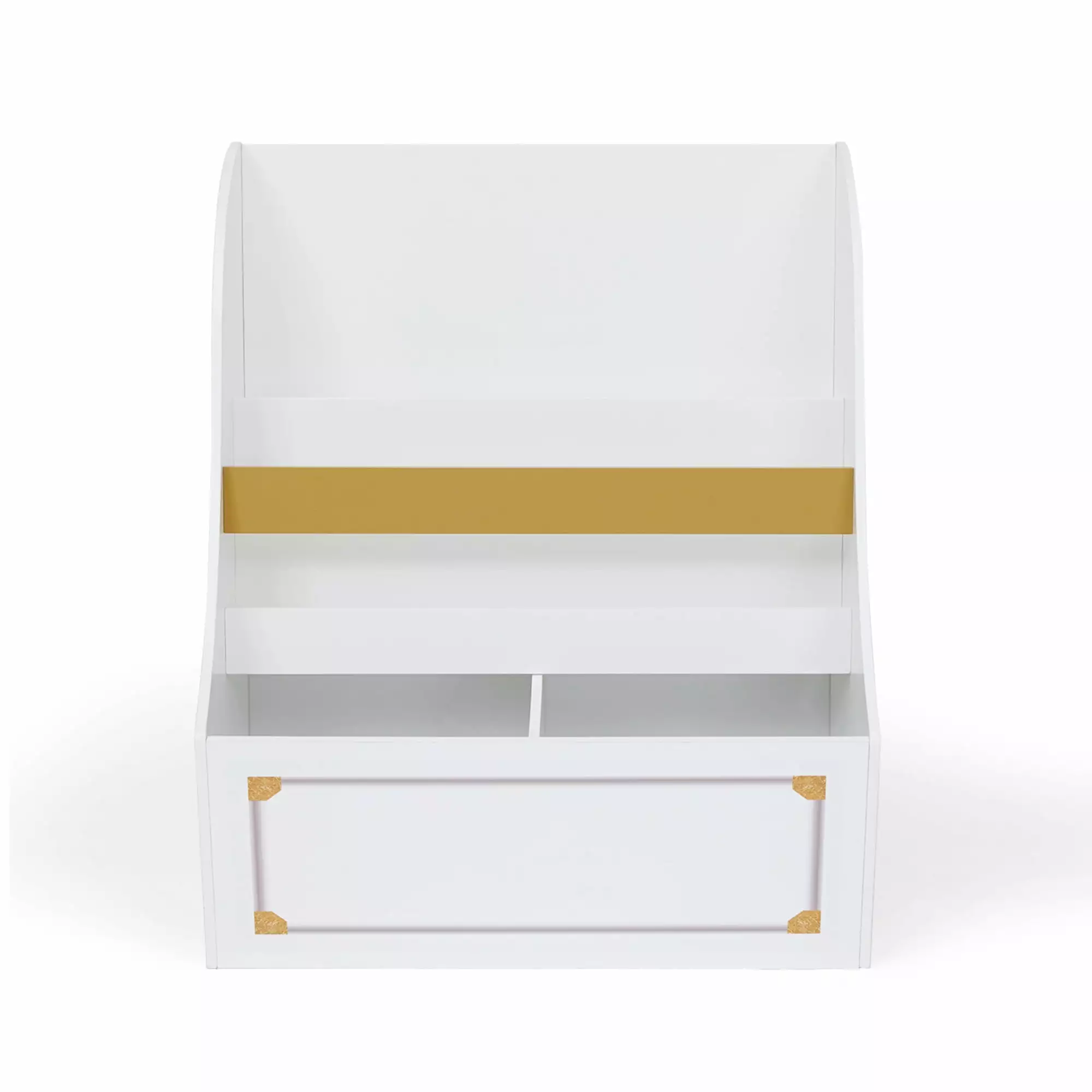 Fantasy Fields Versailles Kids Wooden Bookcase and Storage Bin Teamson Kids