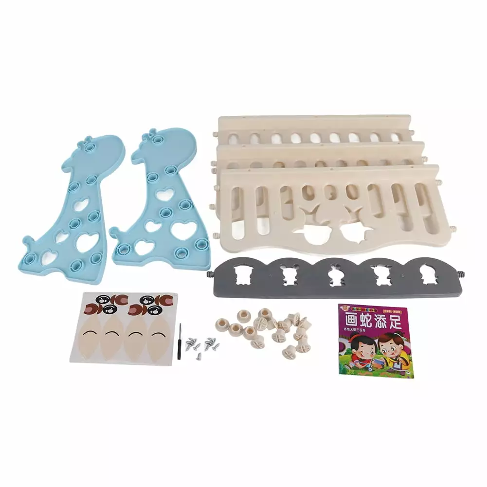 3-Shelf Plastic Storage & Display Stand - Blue Cartoon-Shaped Kids' Book Rack Home & School Yunuqso