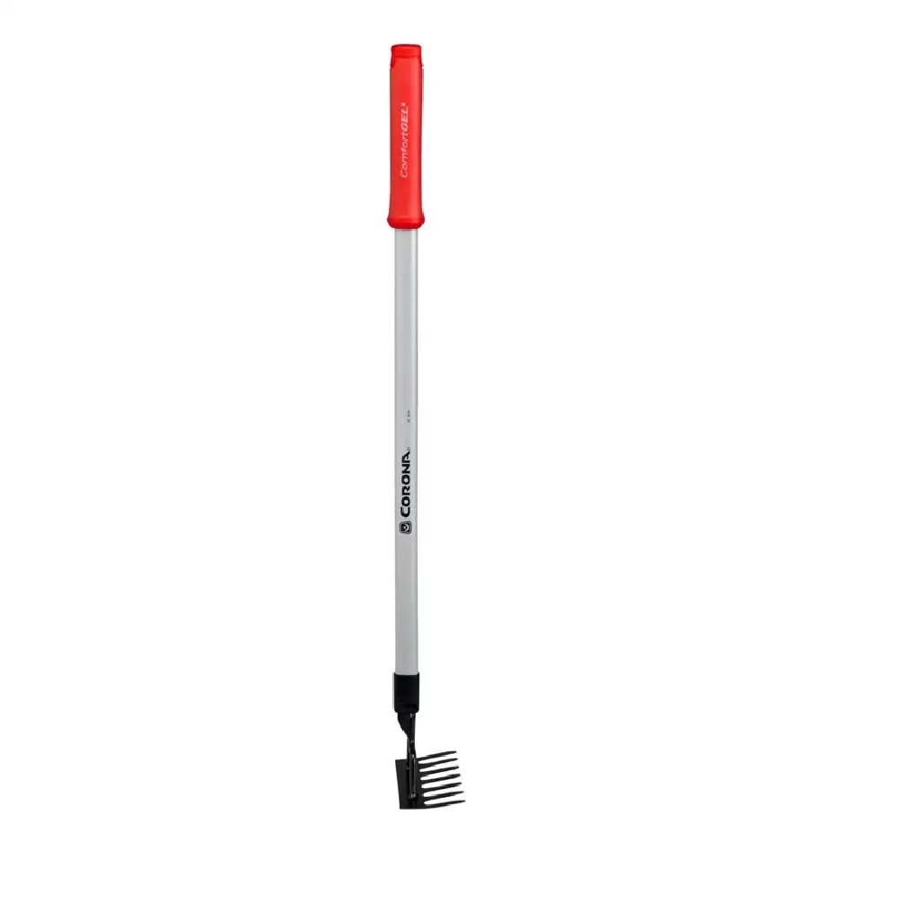 Corona GT 3234 ComfortGEL Extended Reach Bow Rake Polymer Red Garden Tool