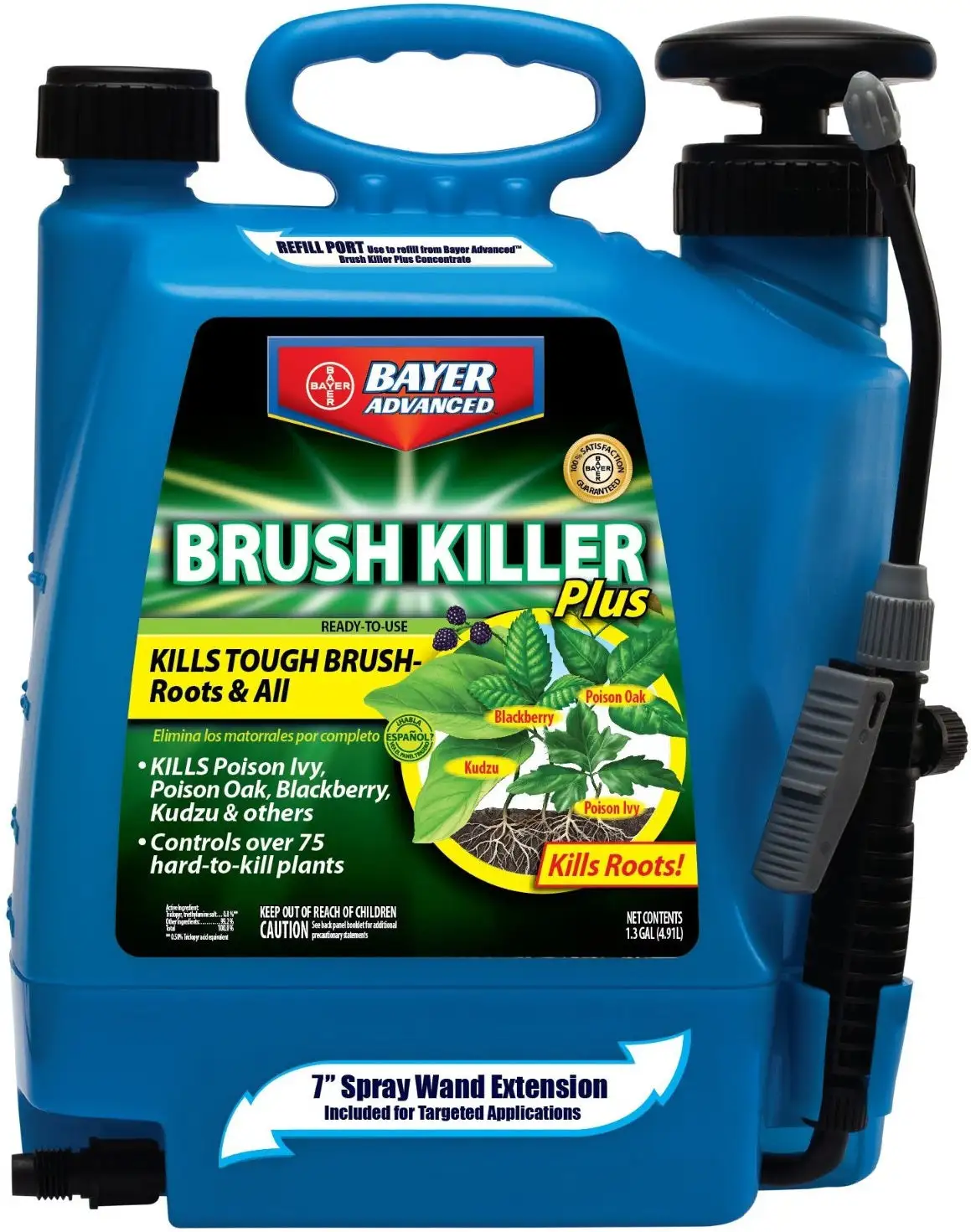 Bayer Advanced Ready-To-Use Brush Killer Plus 1.3 Gallon Tough Weeds