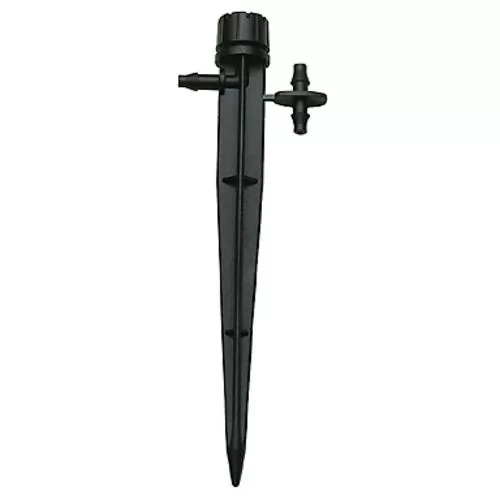 Raindrip 15600UB Full Circle Stream Spray Bubbler on Stake 0-30 GPH Adjustable Flow