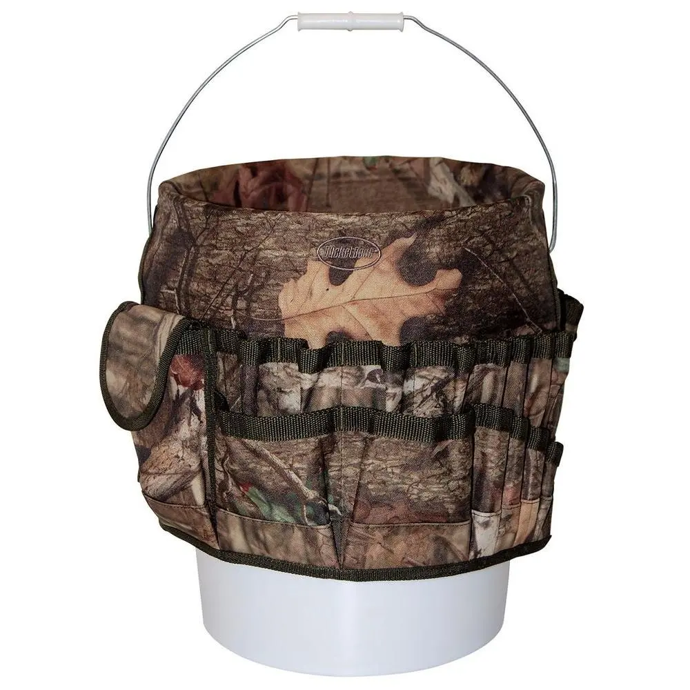 Bucket Boss 85030 Camo Bucketeer Bucket Tool Organizer 30 Pockets
