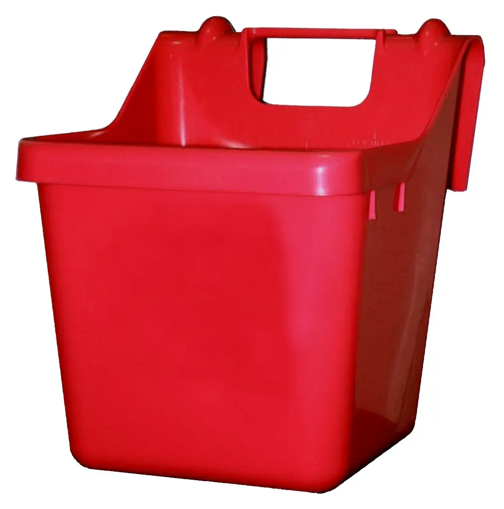 Fortex Fortiflex 1301602 16Qt Over Fence Red Bucket Easy Access Storage
