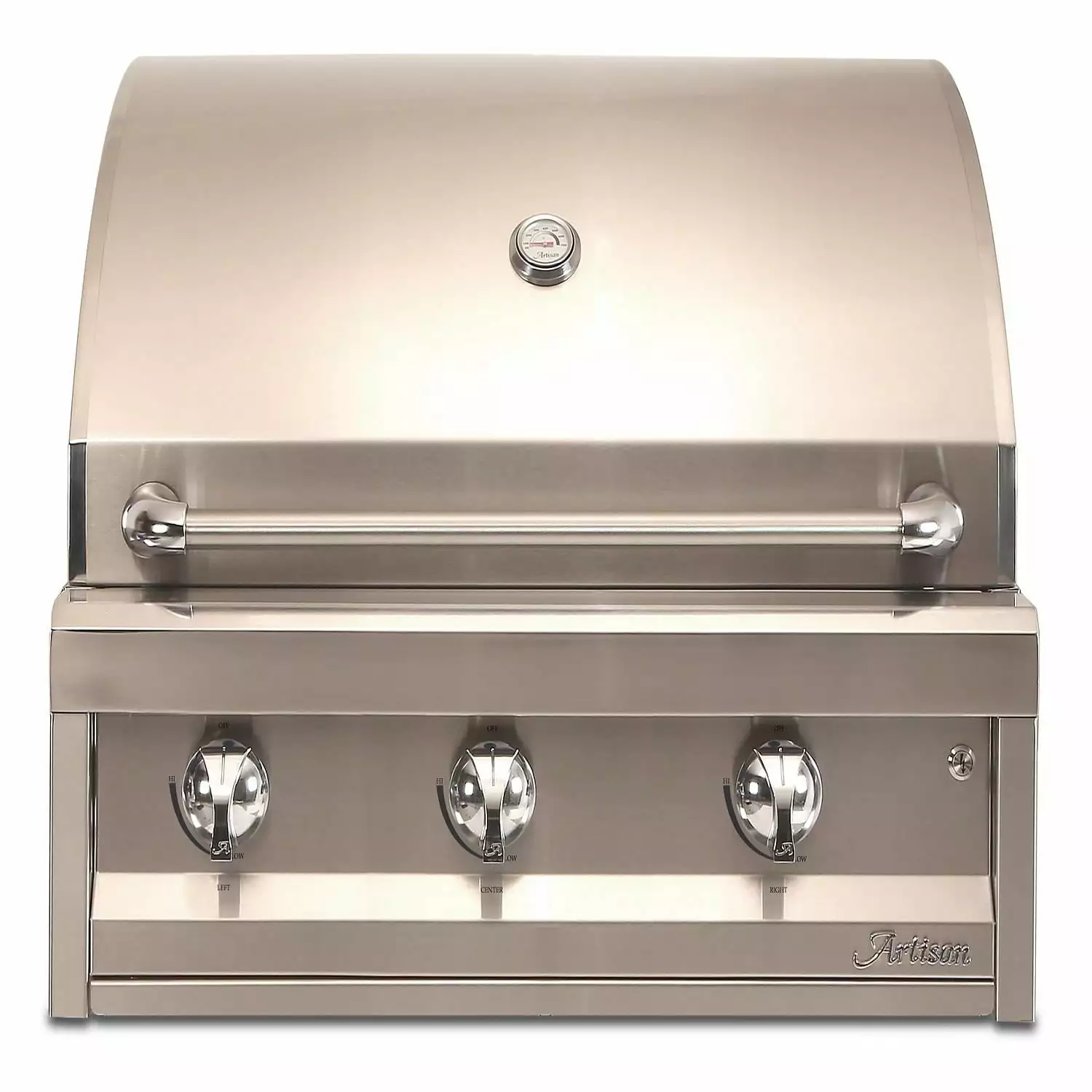 Artisan American Eagle 32-Inch 3-Burner Built- Natural Gas Grill Outdoor Kitchens