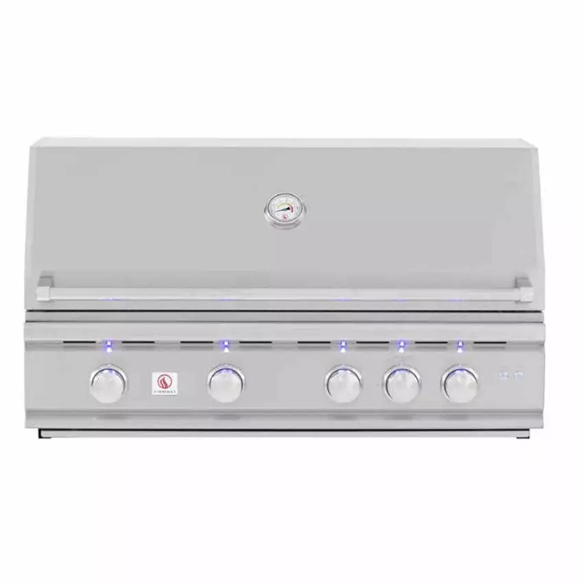 Summerset TRL 38-Inch 4-Burner Built- Propane Gas Grill Rotisserie - TRL38-LP