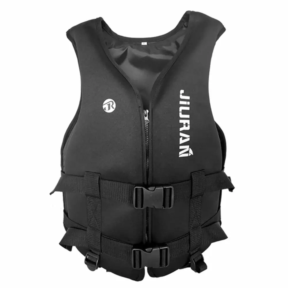 TureClos Summer Life Jacket Adult Children Buoyancy Vest Diving Training Breathable Neoprene Safety Gear L
