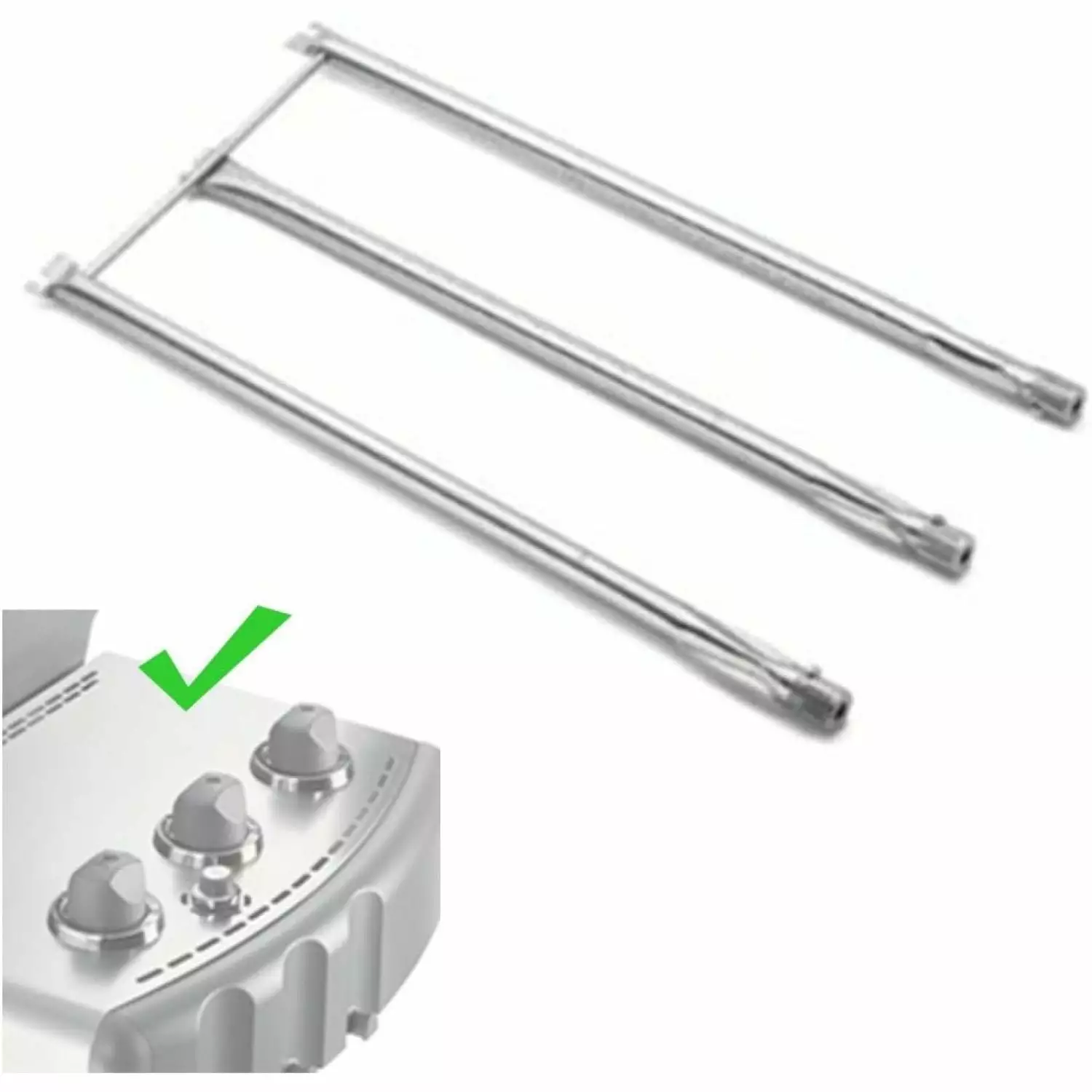 Weber 67722 3 Burner Tube Set Genesis 300 Series 2007 Models 34-1/4 Long CMS