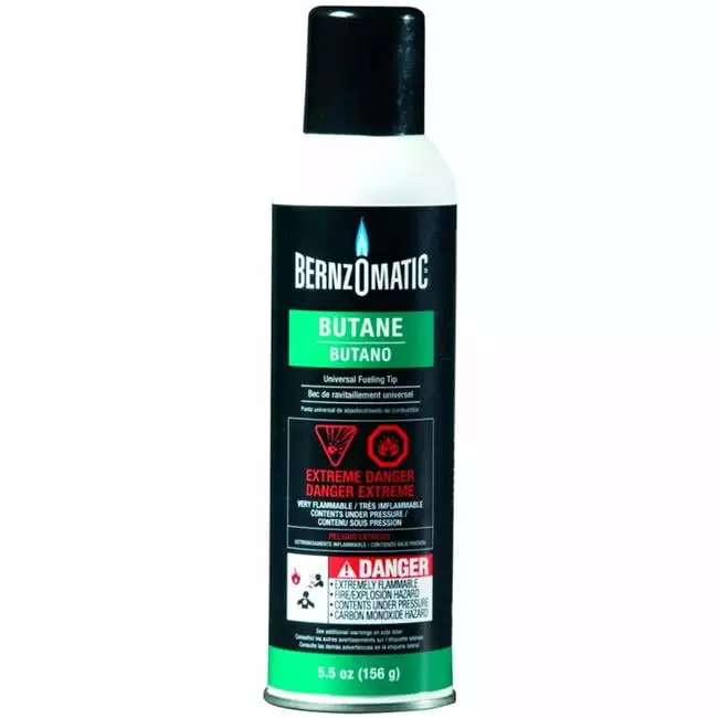 Bernzomatic 5.6 oz Butane Cylinder Refill Torches and Stoves