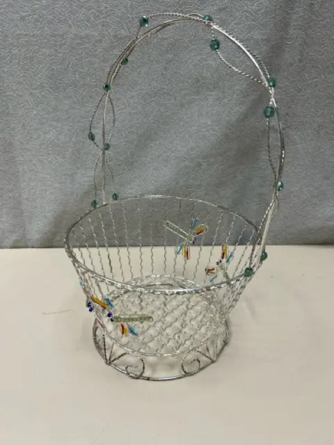 BUTTERFLY ALL-METAL WIRE BASKET