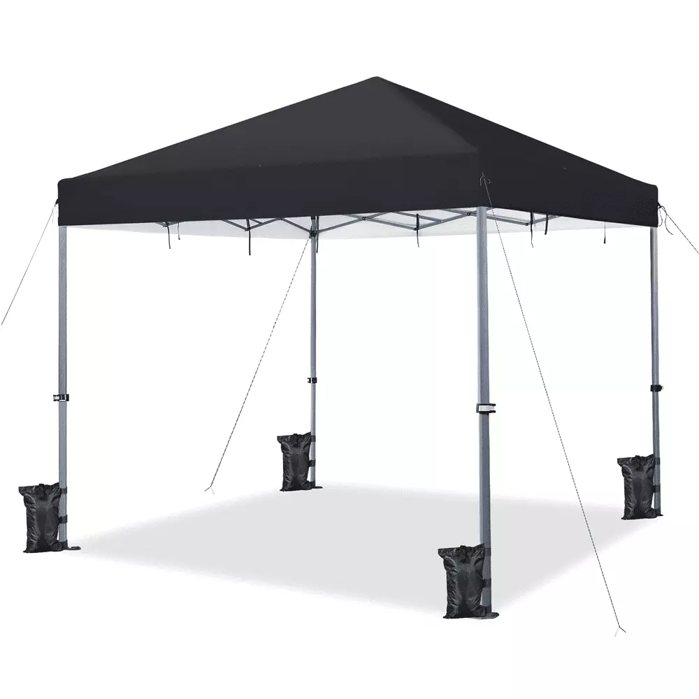 Alden Design 12x12FT Pop Up Canopy Lock One Push Outdoor Events