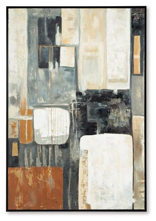 Howford Wall Art Contemporary Canvas Painting Living Room