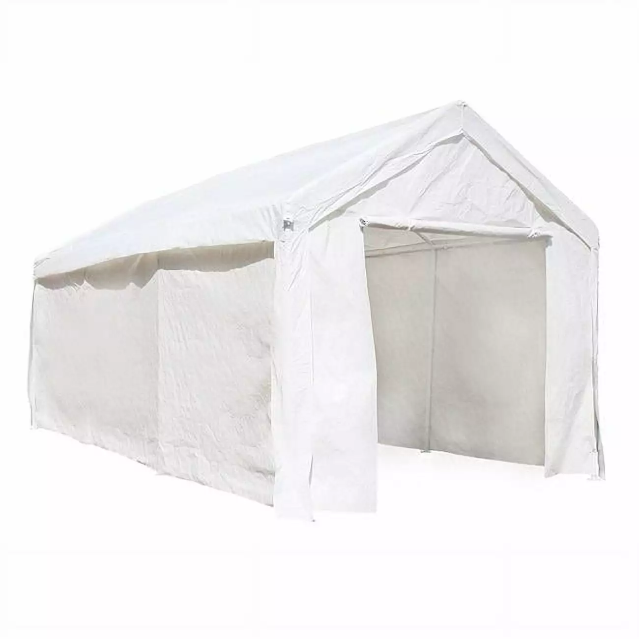 Heavy Duty Outdoor Gazebo Carport Canopy Tent Sidewalls - White TePee Supplies