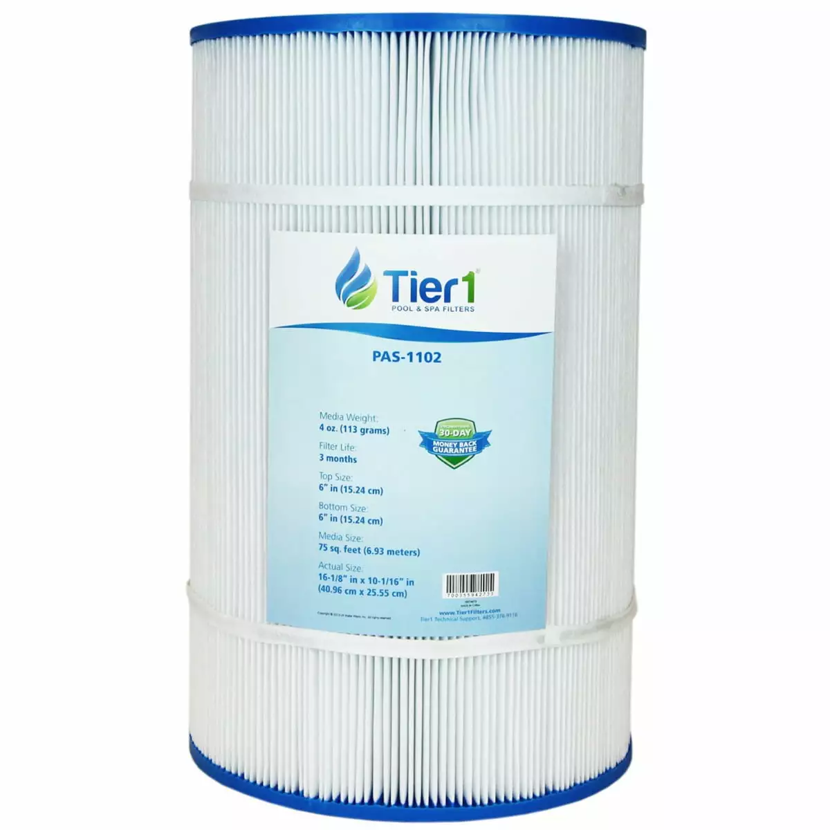 Tier1 Pool & Spa Filter Cartridge Replacement Pentair R173214 Clean & Clear 75 Pleatco PAP75-4