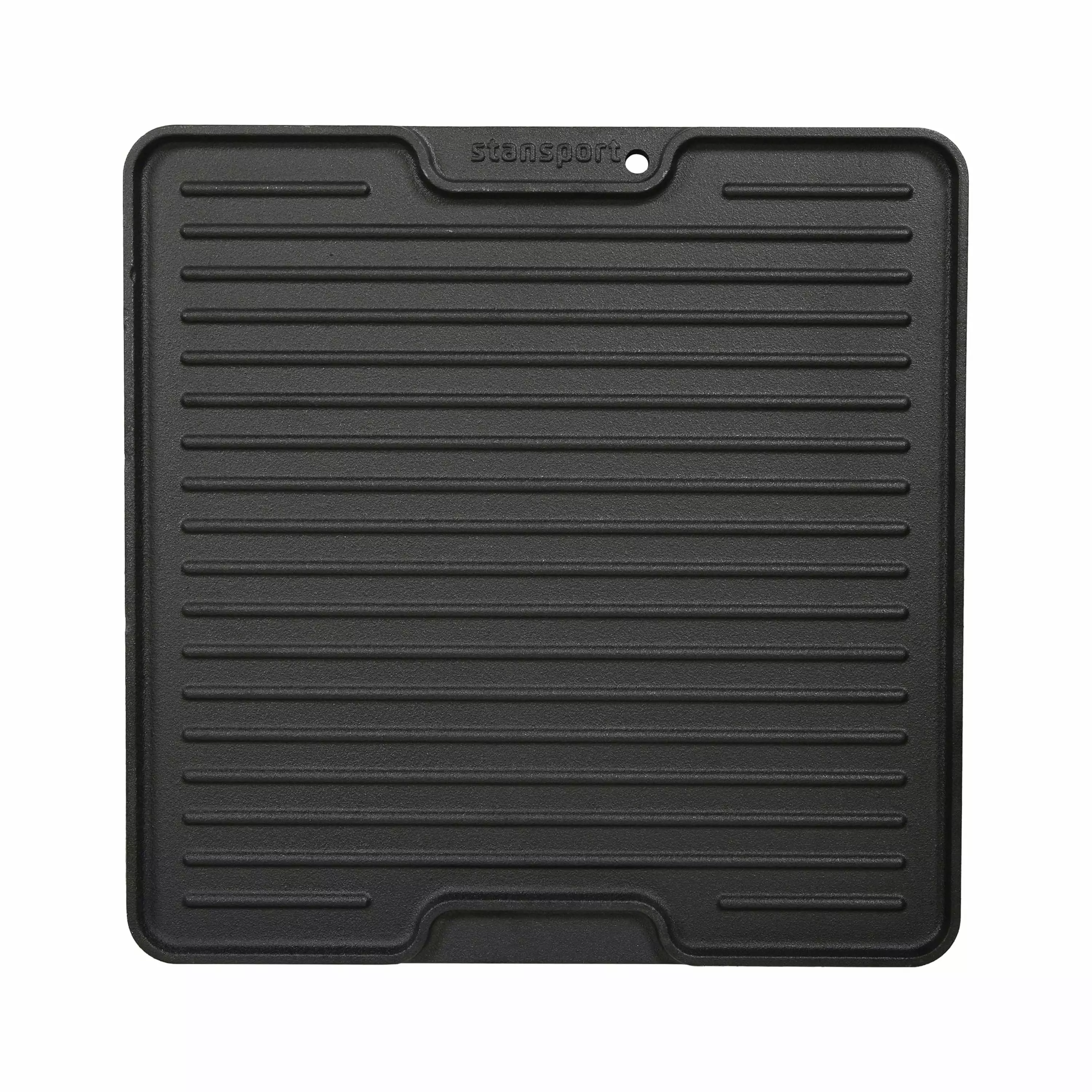 Stansport Pre-Seasoned Cast Iron Griddle Lid - 15 Inch Black Outdoor Cooking Surface