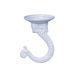 Ceiling Plant Hook White Jumbo Decorative Hanging Hook Green Thumb