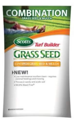 Scotts 18265 Turf Builder Centipede Grass Seed and Mulch 5 lbs Lawns