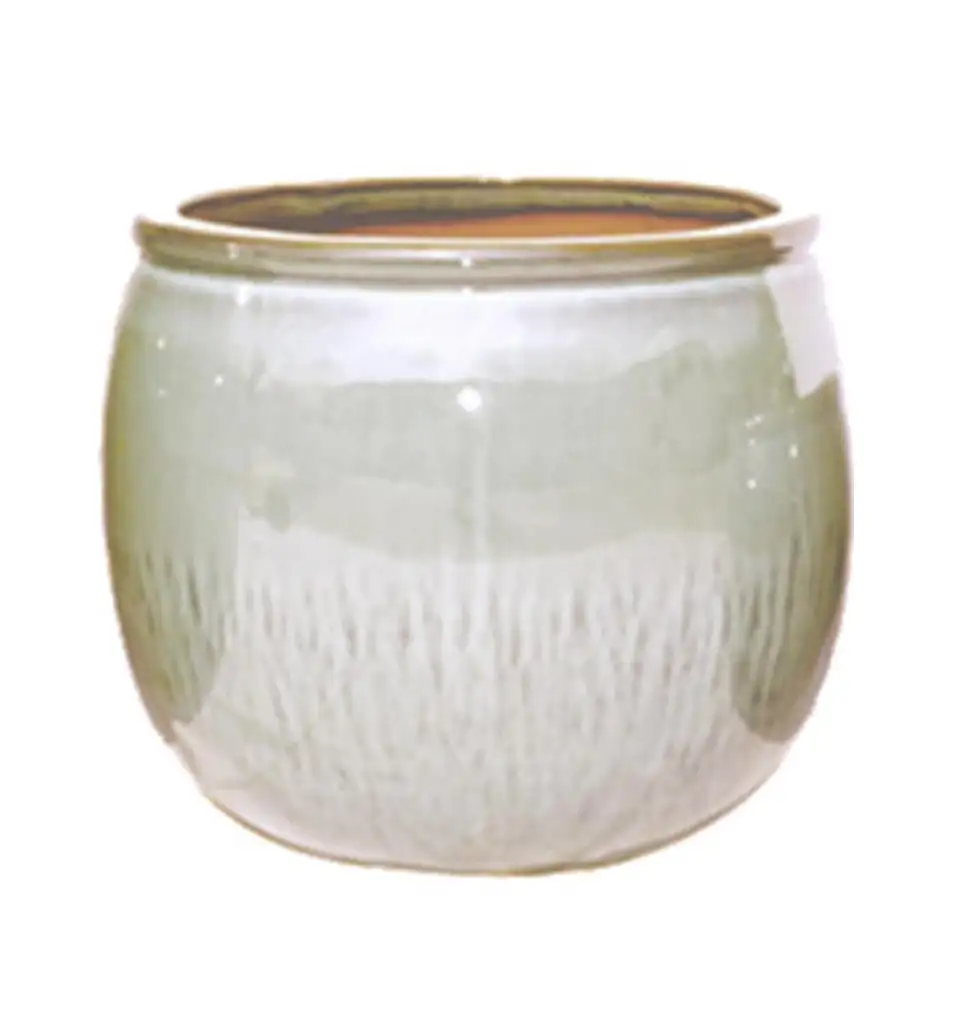 Deroma 323490NC Gracie Planter Ceramic Garden Pot Flowers
