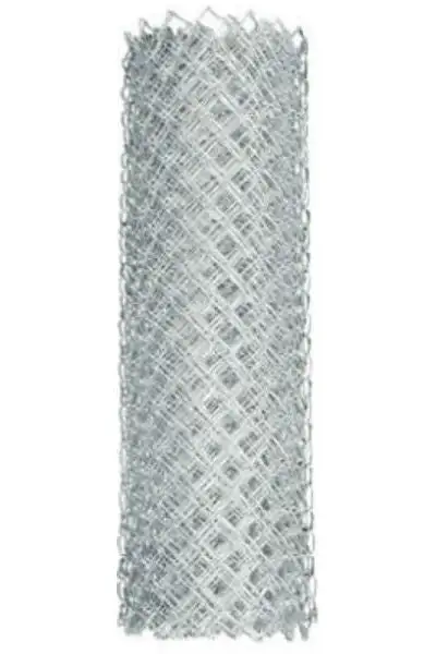 YardGard 308704A Galvanized Chain Link Fabric 11.5-Gauge 2-3/8 Mesh 48x50 Feet Fencing Material