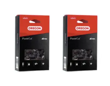 2PK Oregon 22LGX062G PowerCut 325" .063" Gauge Saw Chain 16"