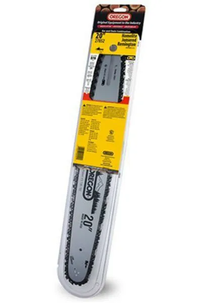 Oregon 27852 Chainsaw Extender Bar & Chain Combo 20-Inch Replacement Kit