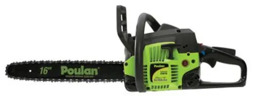 Poulan 967146301 Gas Chain Saw 38 CC 16 Inch Bar Professional Grade