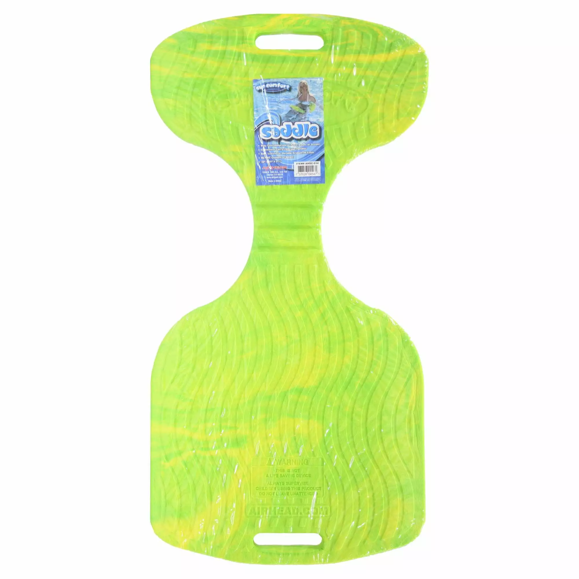 AIRHEAD Sun Comfort Saddle Pool Float Chair Pool and Lake Multiple Colors 32l