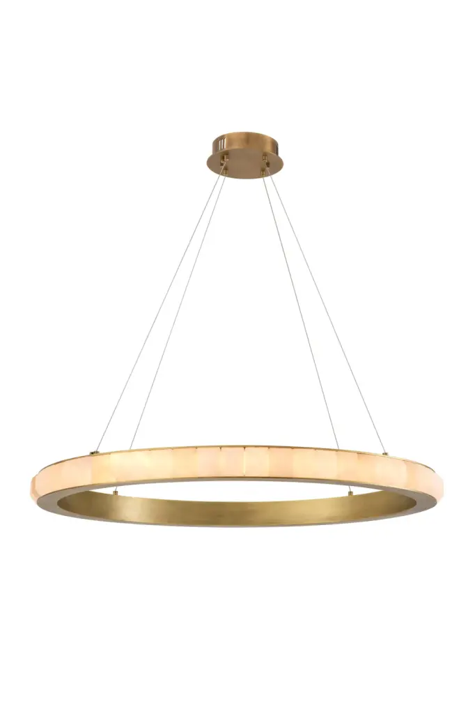 Alabaster Ring Chandelier Eichholtz Cabildo Stylish Home Decor
