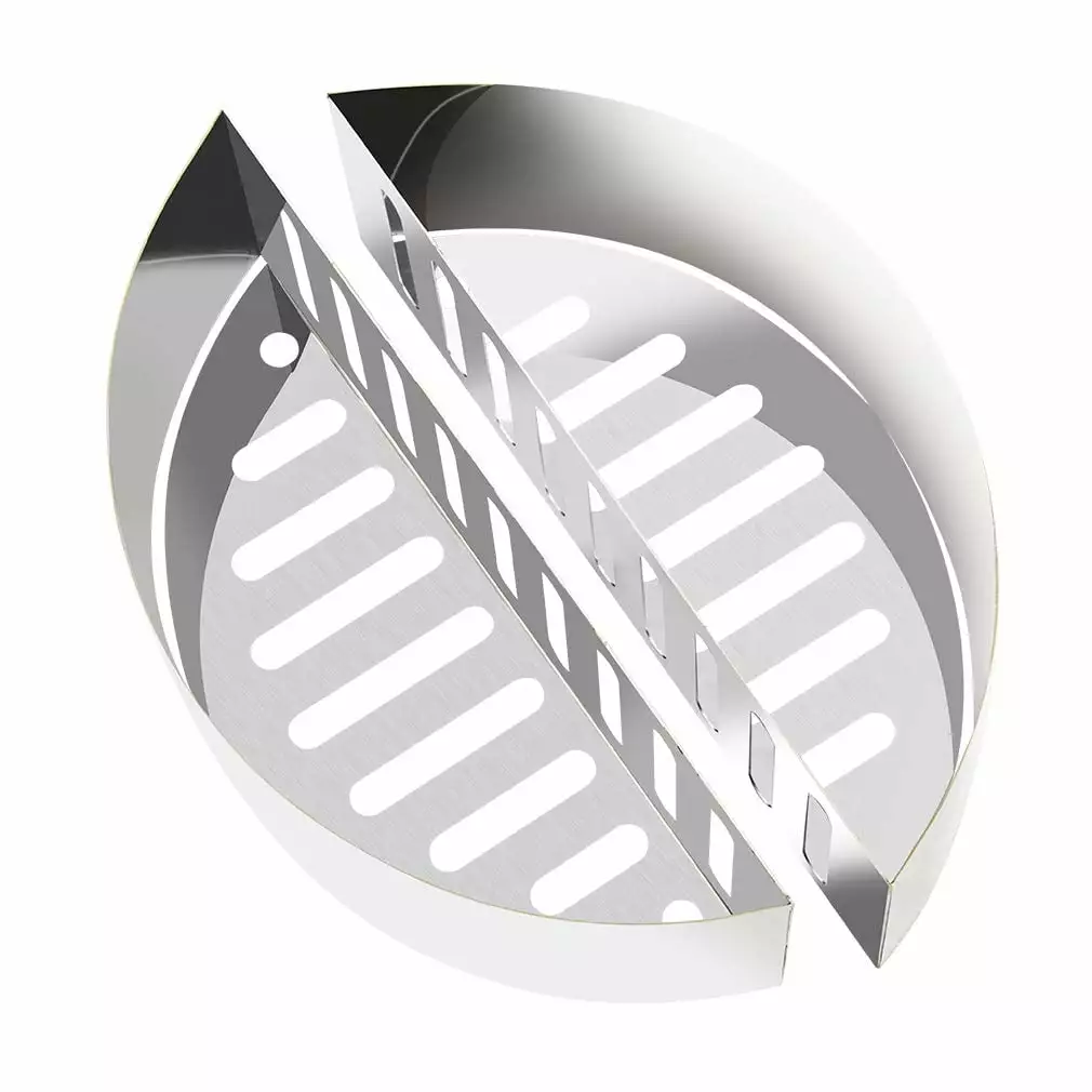 Only Fire Stainless Steel Charcoal Binquireet Kettle BBQ Charcoal Grills 2pcs Onlyfire