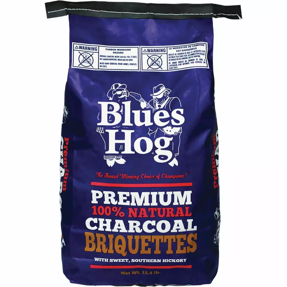 Blues Hog 15.4 Lb Natural Hardwood Charcoal Briquettes 1 PK BBQ Grilling