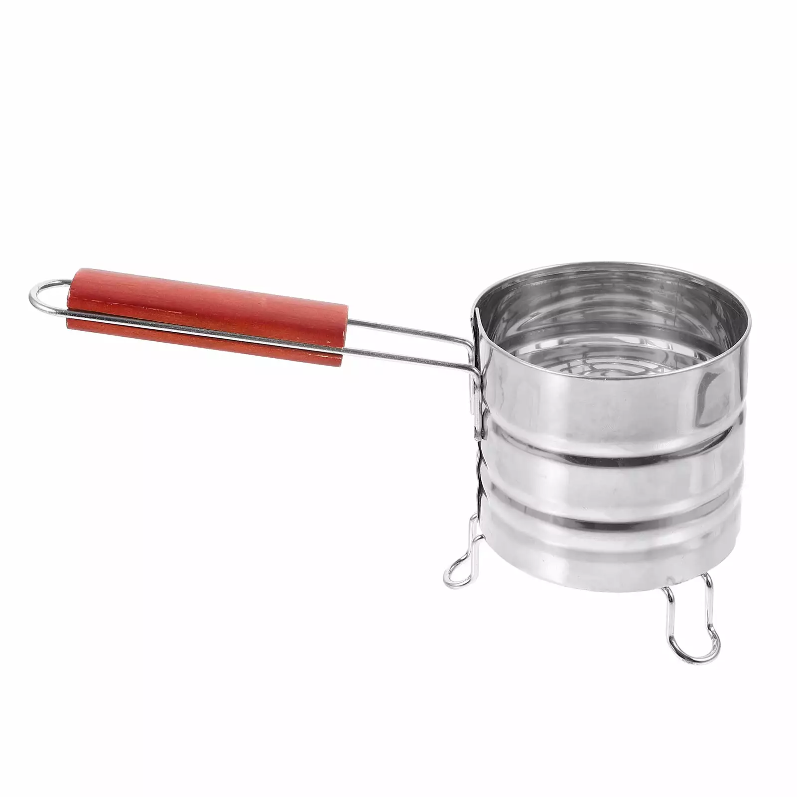 Eease Small Long Handle Charcoal Burning Barrel Charcoal Burner Outdoor Tool BBQ Grill