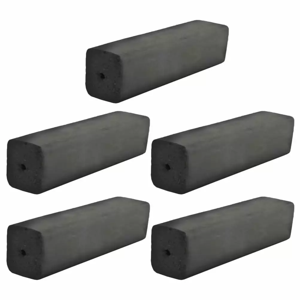 5pcs Barbecue Charcoal Tablets Heating Fire Charcoals Natural Charcoals Picnic Fire Charcoal Picnic HOK