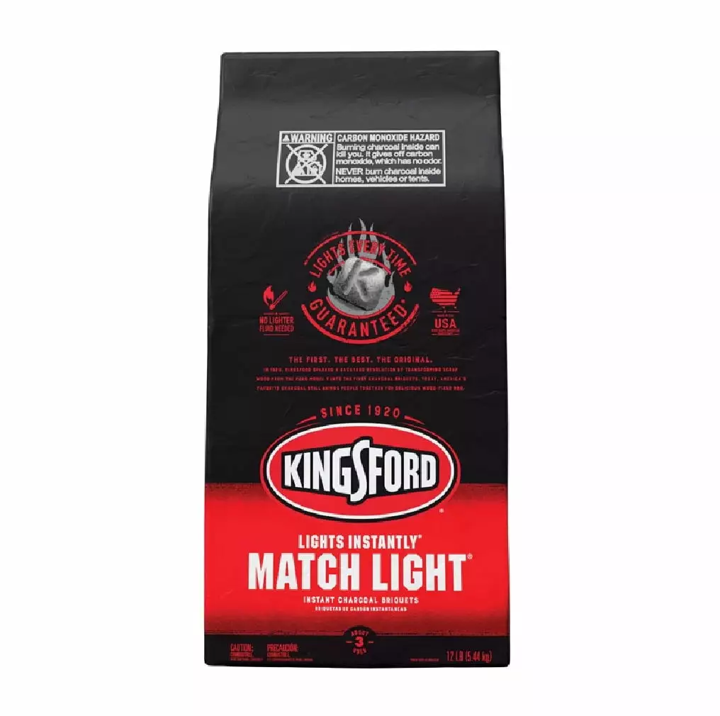 Kingsford Kingsford 32090 Match Light Charcoal Briquettes 12 Lbs