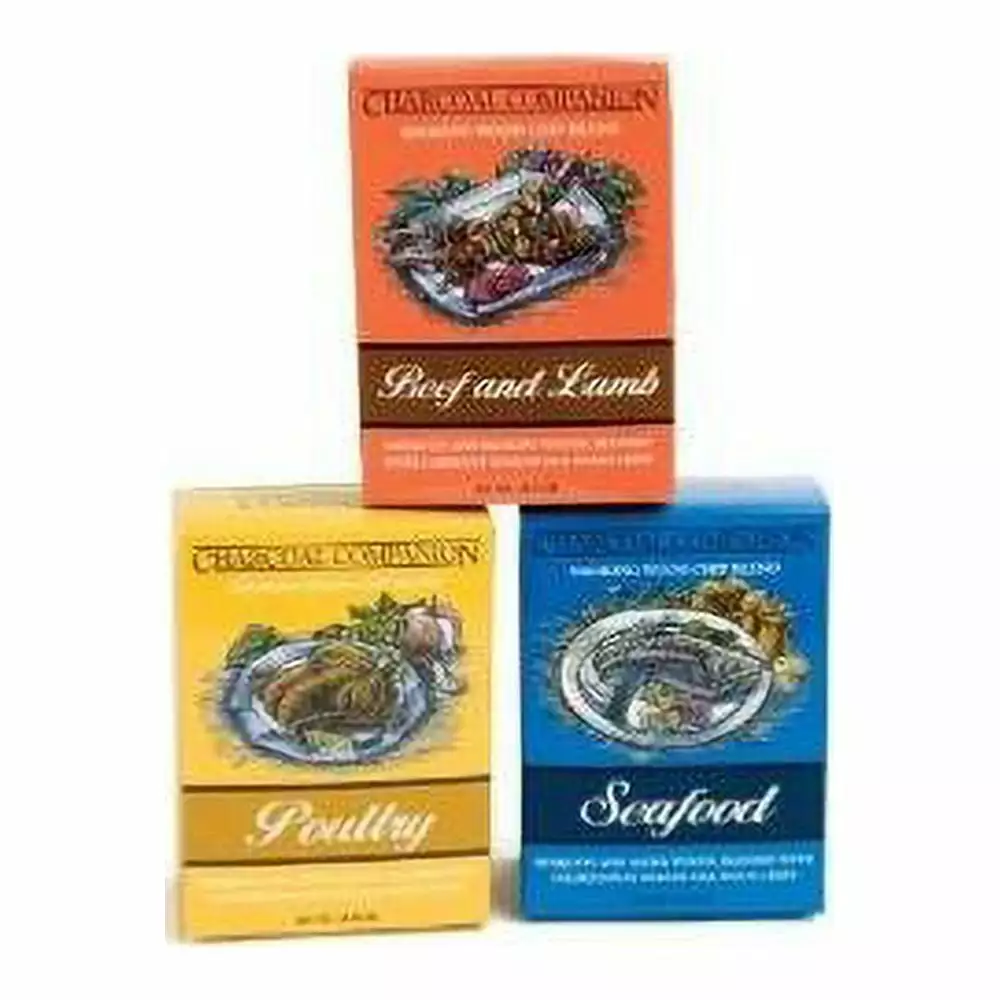 Charcoal Companion Beef Poultry & Seafood Wood Chip Blend Steven Raichlen