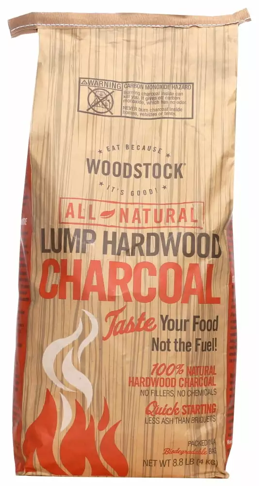 Woodstock Charcoal All Natural Lump Hardwood Natural 8.8 Lb Woodstock Foods