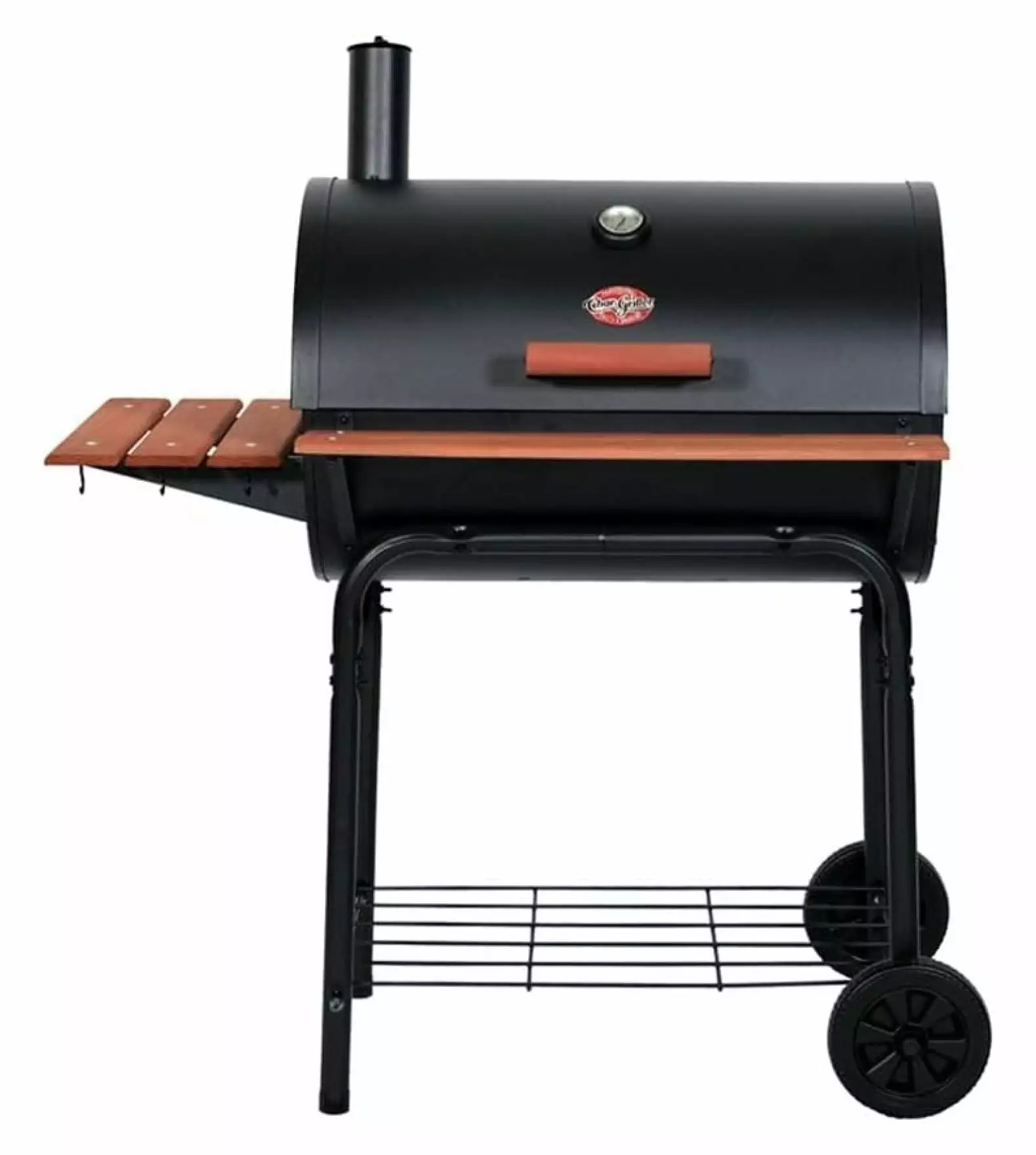 2121 Charcoal Grill and Smoker Combo Outdoor Barbecue Generic