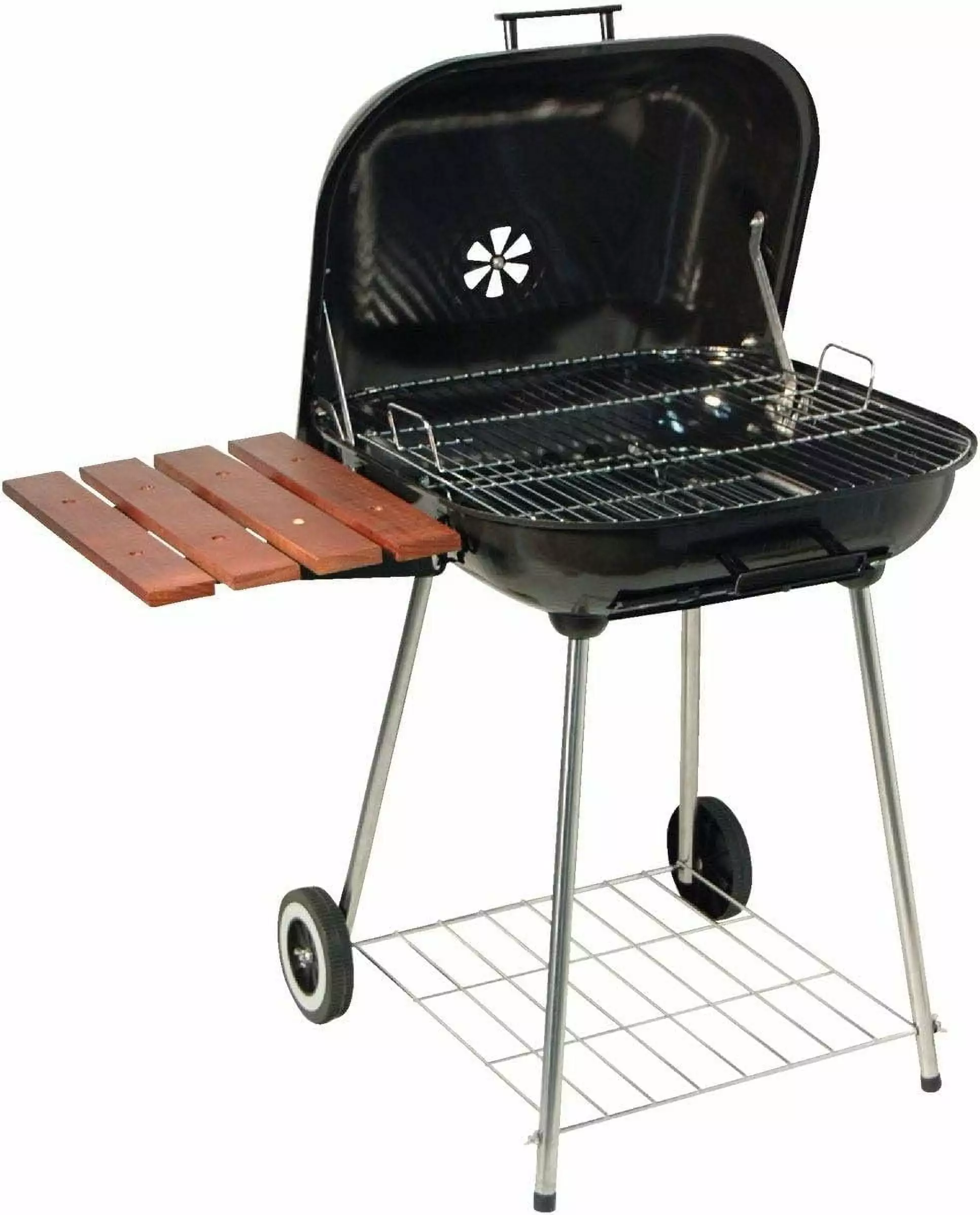21.5 Smoker Charcoal Grill Outdoor Cooking Backyard Camping Picnics Kay Home
