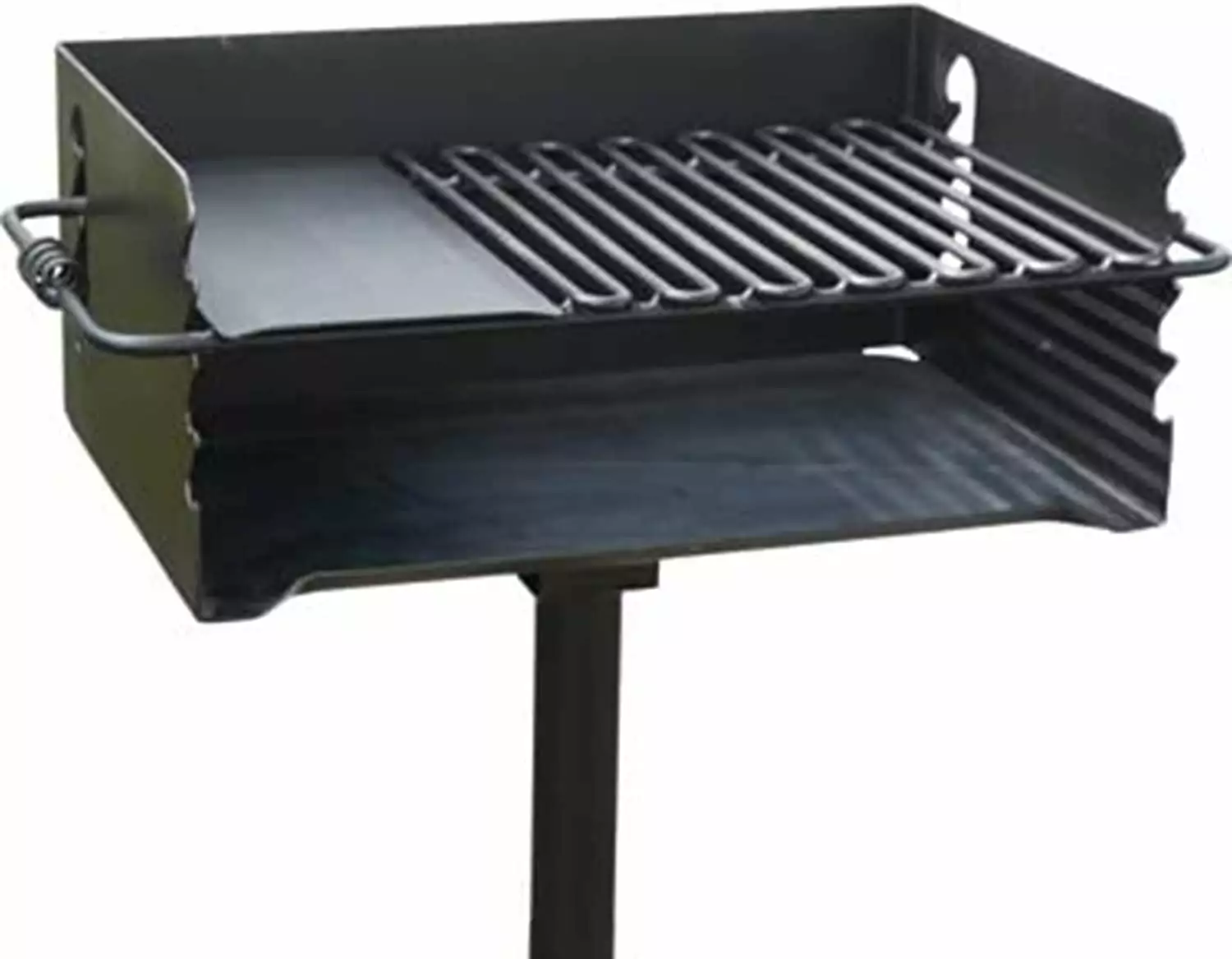 CBP-247 Jumbo Park Style Heavy Duty Steel Outdoor BBQ Charcoal Grill Cooking Grate LukeMax