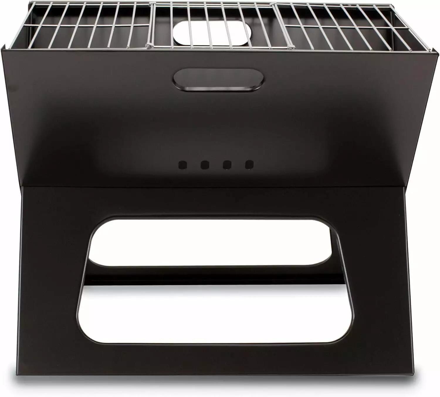 Travel-friendly Grill Charcoal Barbecue Gridiron Outdoor Cooking Grate Smoker Camping