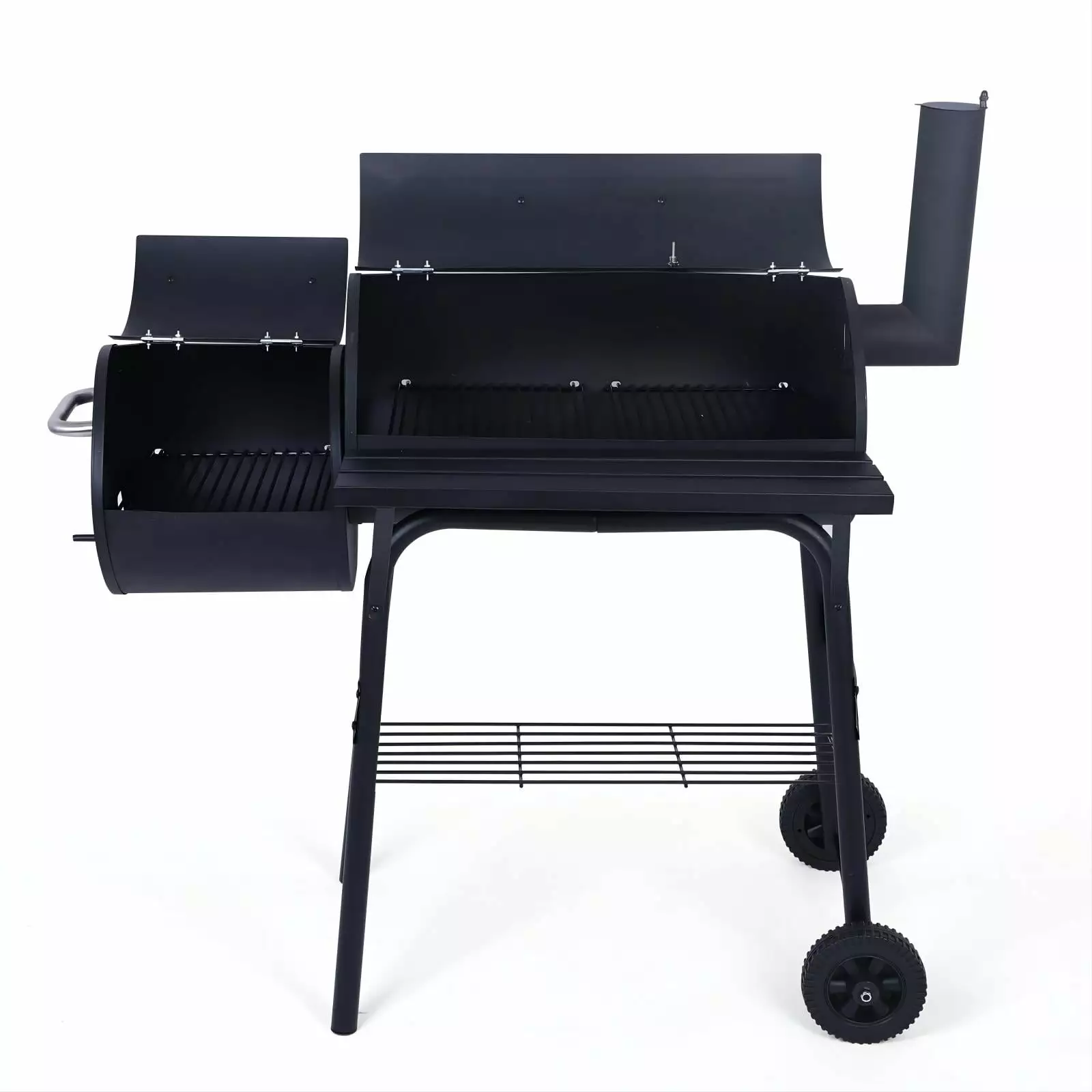 YouYeap Outdoor Travel-friendly BBQ Charcoal Grill Offset Smoker Camping
