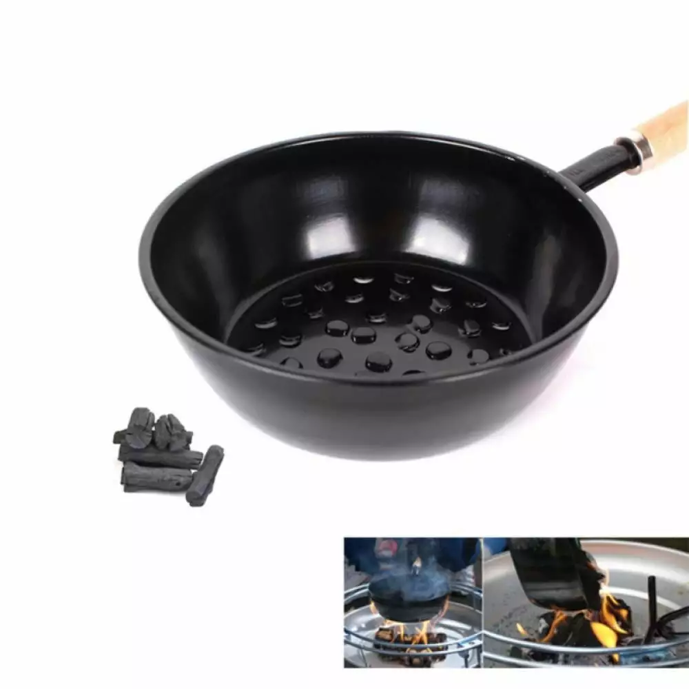 Chimney Charcoal Starter Pot BBQ Grill Tools Grilling Coal Burner Camping Hiking PRAETER