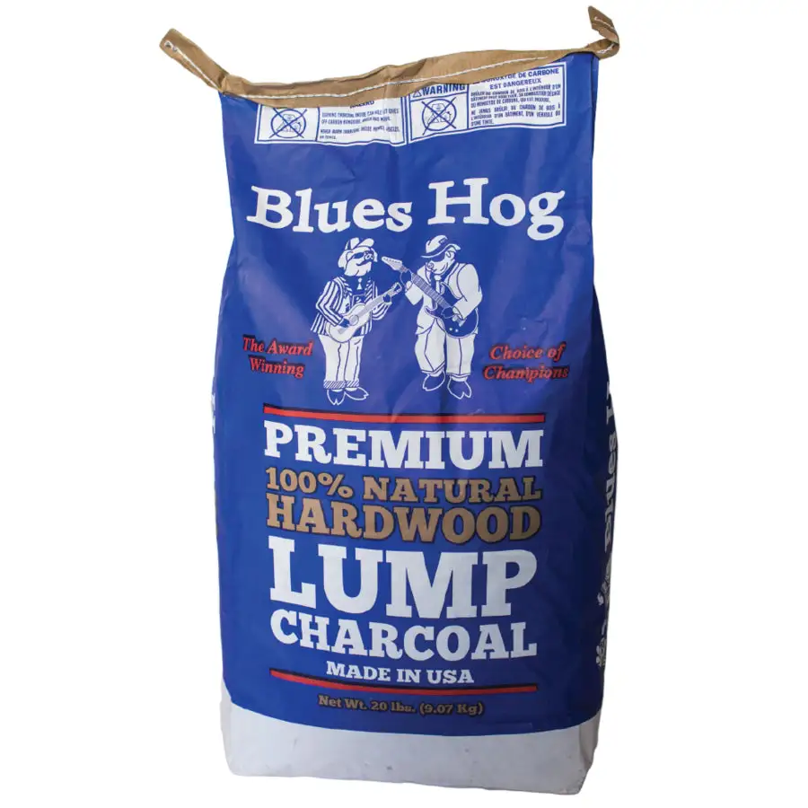 Blues Hog CP90920 20 lbs Natural Hardwood Lump Charcoal Grilling