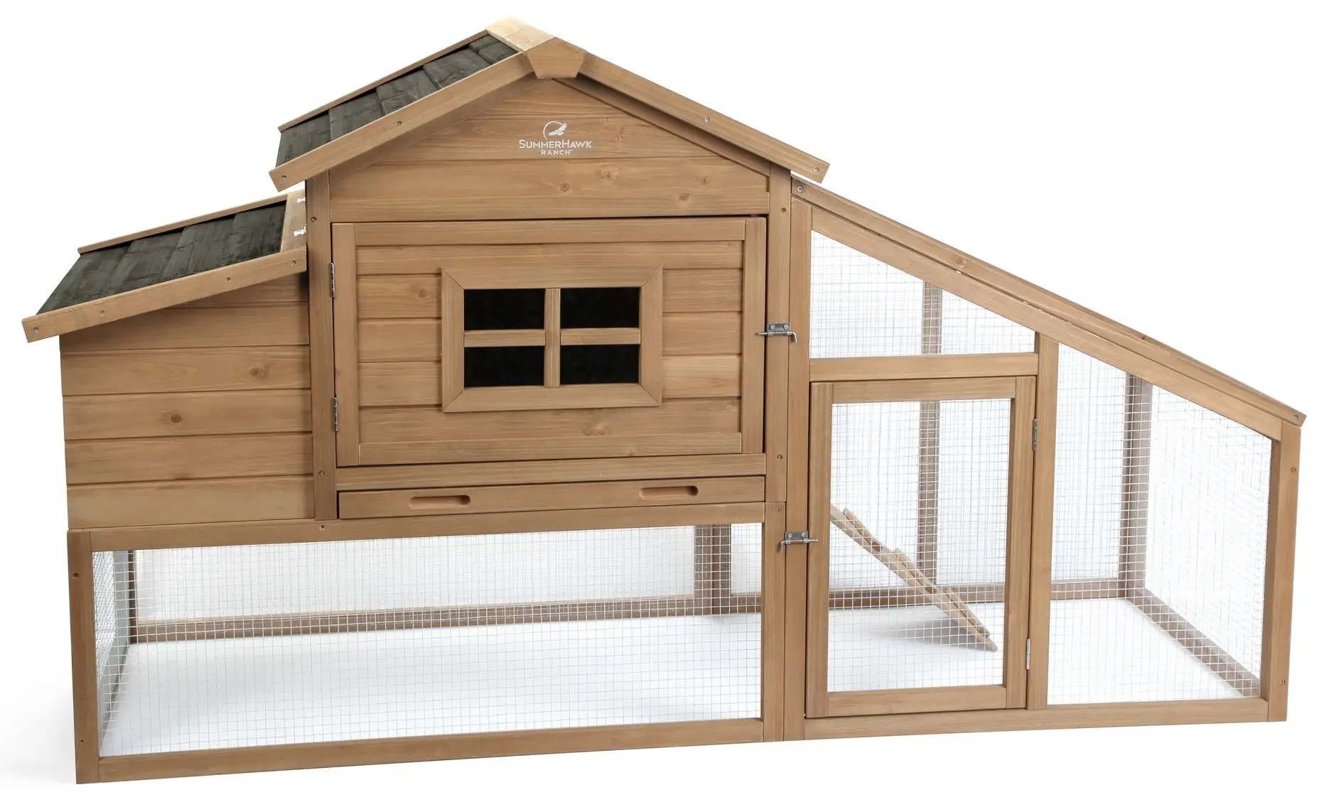 SummerHawk Ranch 34732 Macchiato Chicken Coop Stylish Poultry Housing