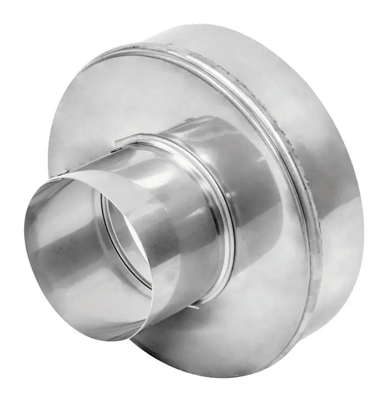 Selkirk Galvanized Steel Chimney Pipe Adapter Safe and Durable Venting