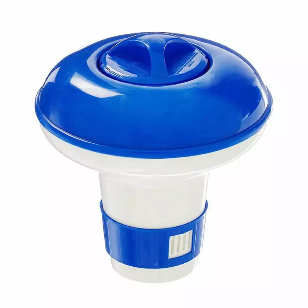 Floating Pool Chlorine Dispenser Adjustable 4 Outlet Design Pools, Spas, Hot Tubs, and Fountains